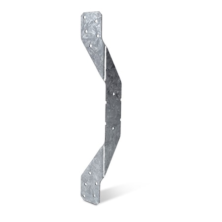 Simpson Strong-Tie Simpson Strong-Tie 10.44 in. H X 1.53 in. W 18 Ga. Steel Hurricane Tie H2A